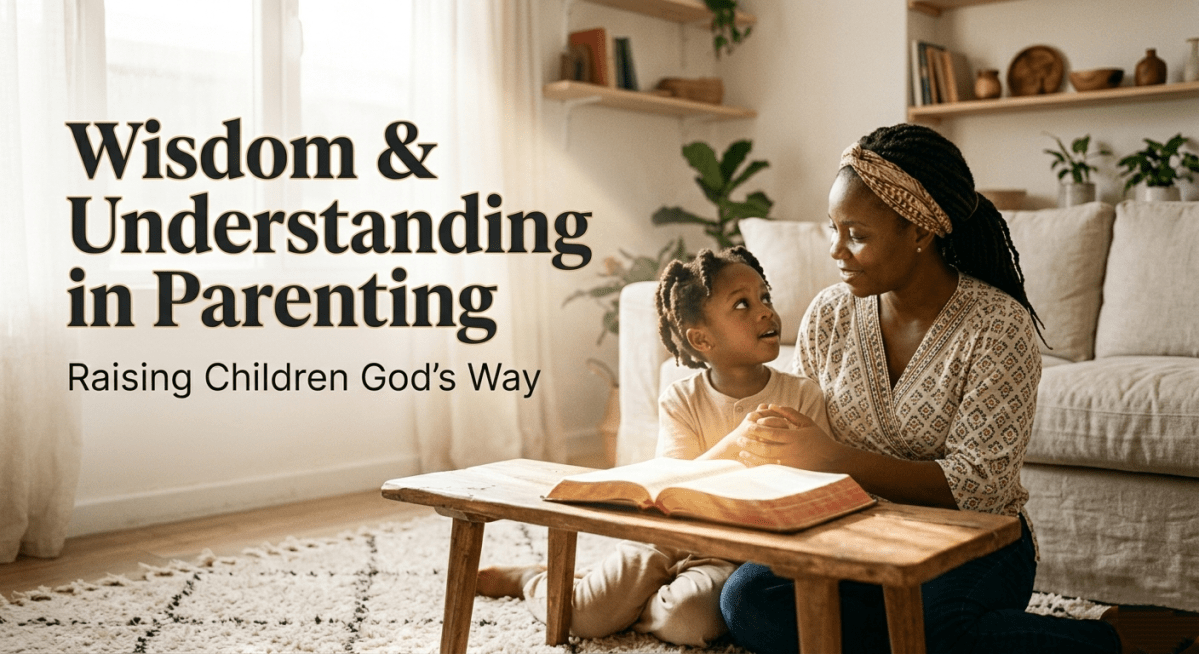 Wisdom and Understanding in Godly Parenting: Raising Children God’s&nbsp;Way.